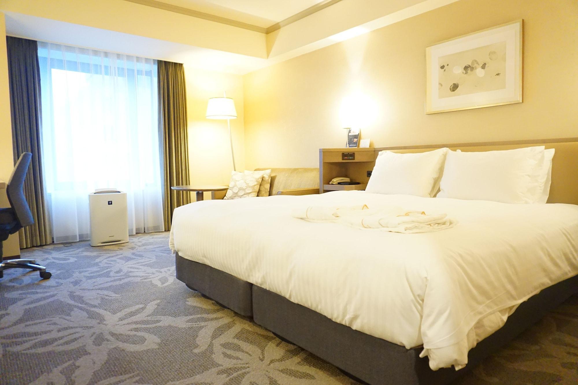 Hotel Nikko Fukuoka Fukuoka  Kültér fotó A room at the hotel