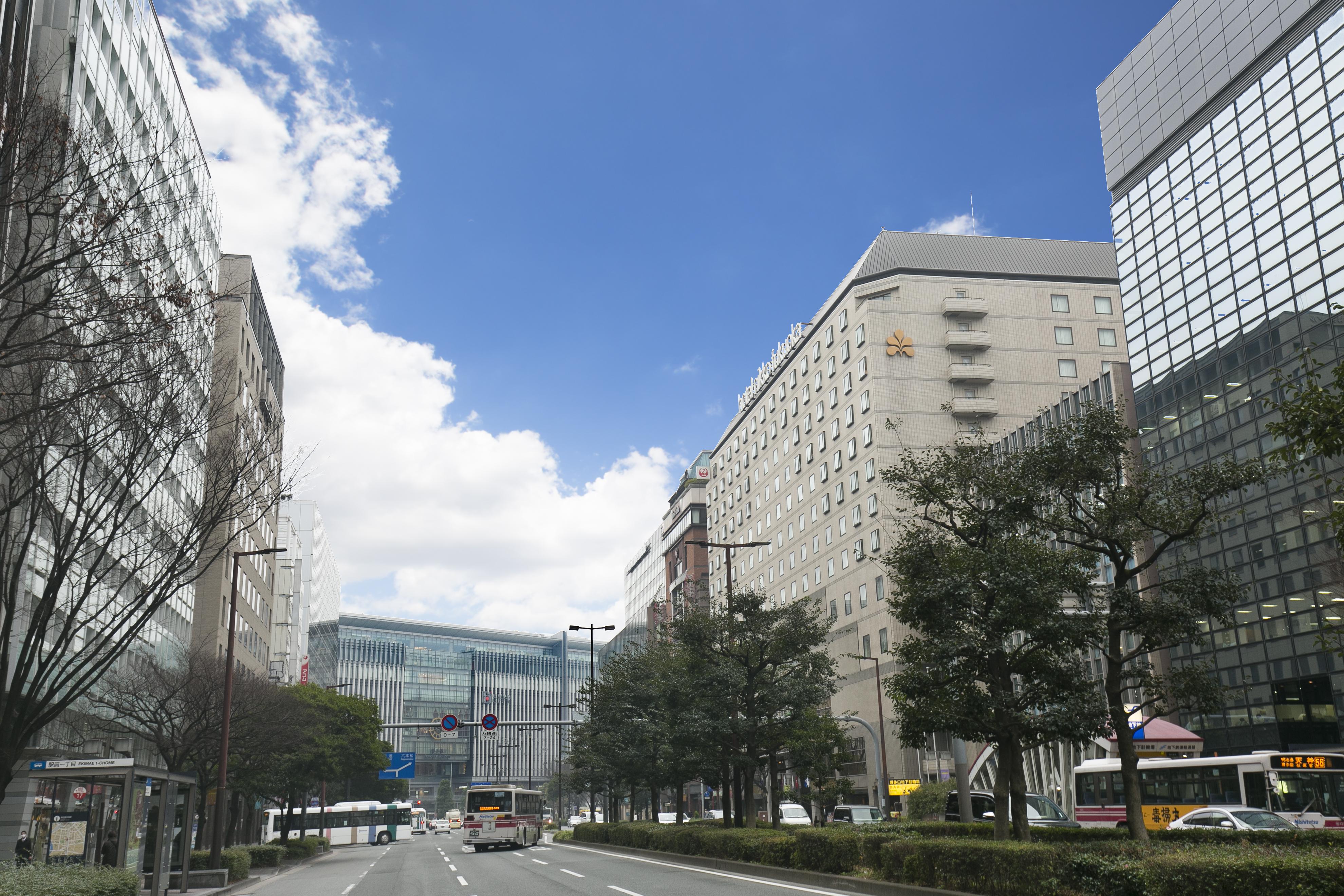 Hotel Nikko Fukuoka Fukuoka  Kültér fotó The campus